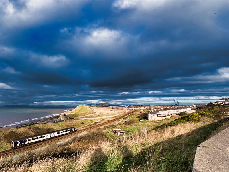 train line near workington