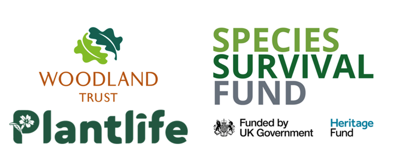 woodland trust and species survival fund logos
