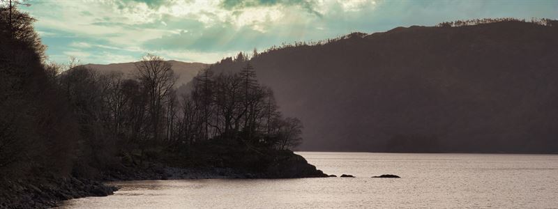 thirlmere lake and woodland